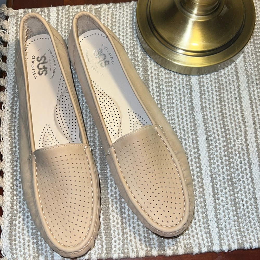 SAS Women’s Leather Tripad Comfort Footbed Size 10N